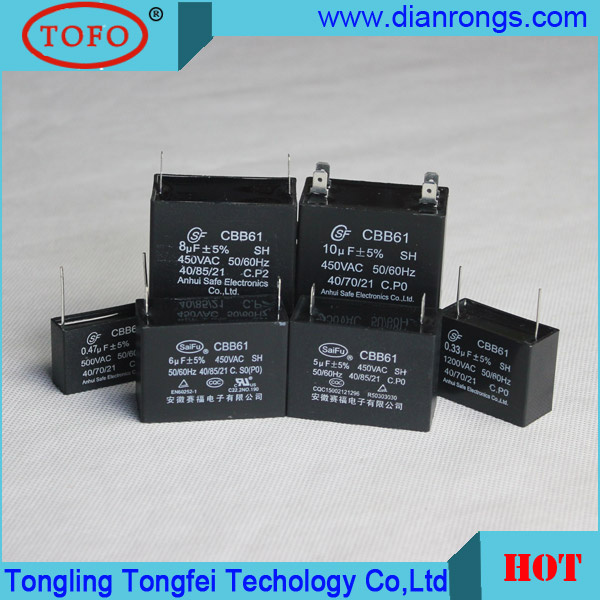 Cbb61 Sh AC Capacitor 2016 Newest