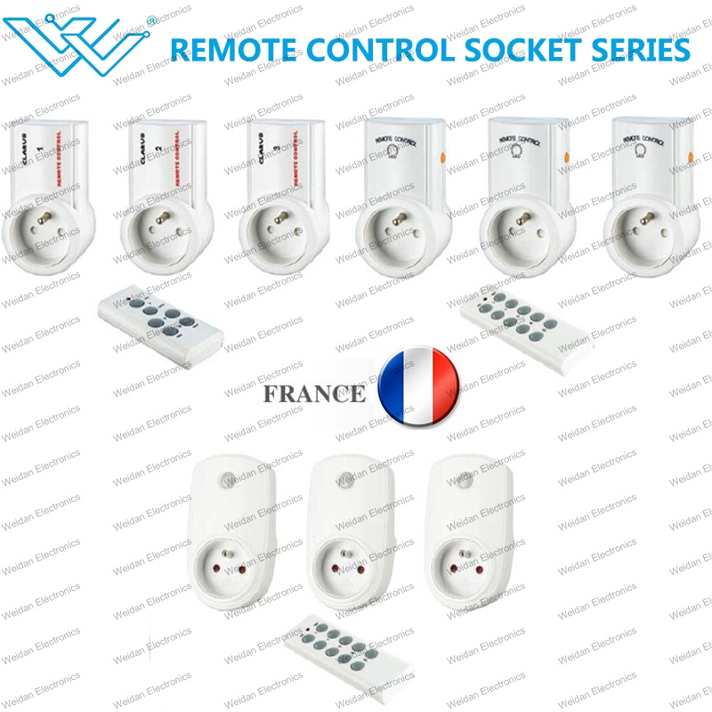 France Smart Plug Remote Control Socket French Intelligent Power Socket