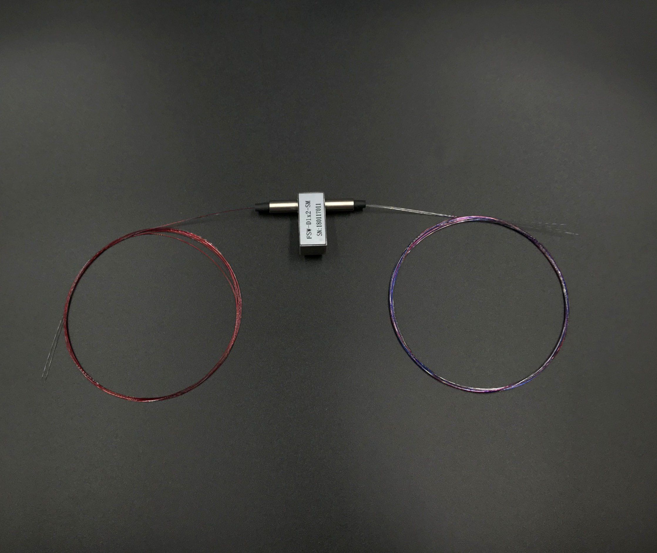 Fiber 2X4 Bare Fiber Optical Switch for Telecommunication and Local Area Network