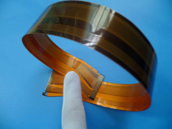 Polyimide Flexible PCB Single Sided FPC with 0.20mm Thick