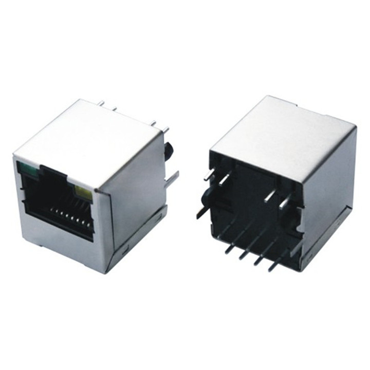 180 Degree RJ45 PCB Jack 8p8c Connector PCB RJ45 Connector