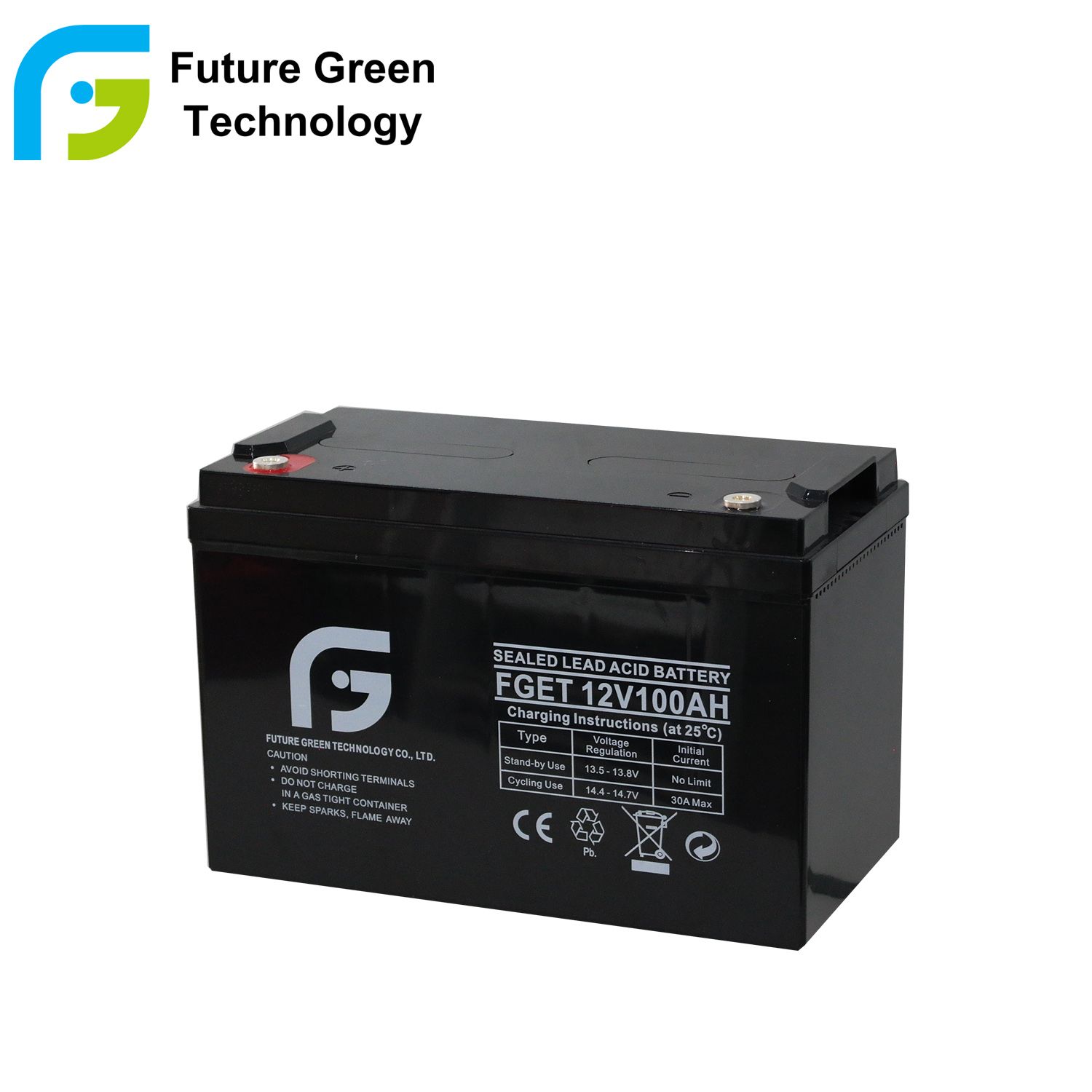 12V100ah Deep Cycle AGM Storage Battery for Solar Energy System