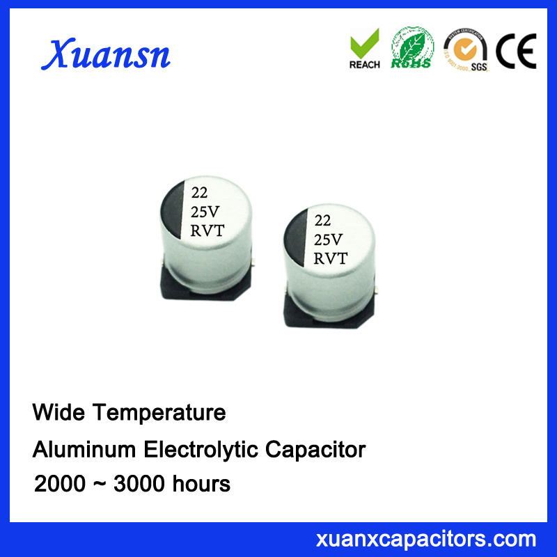 22UF 25V Best Standard 105º C 2000hours SMD Capacitor