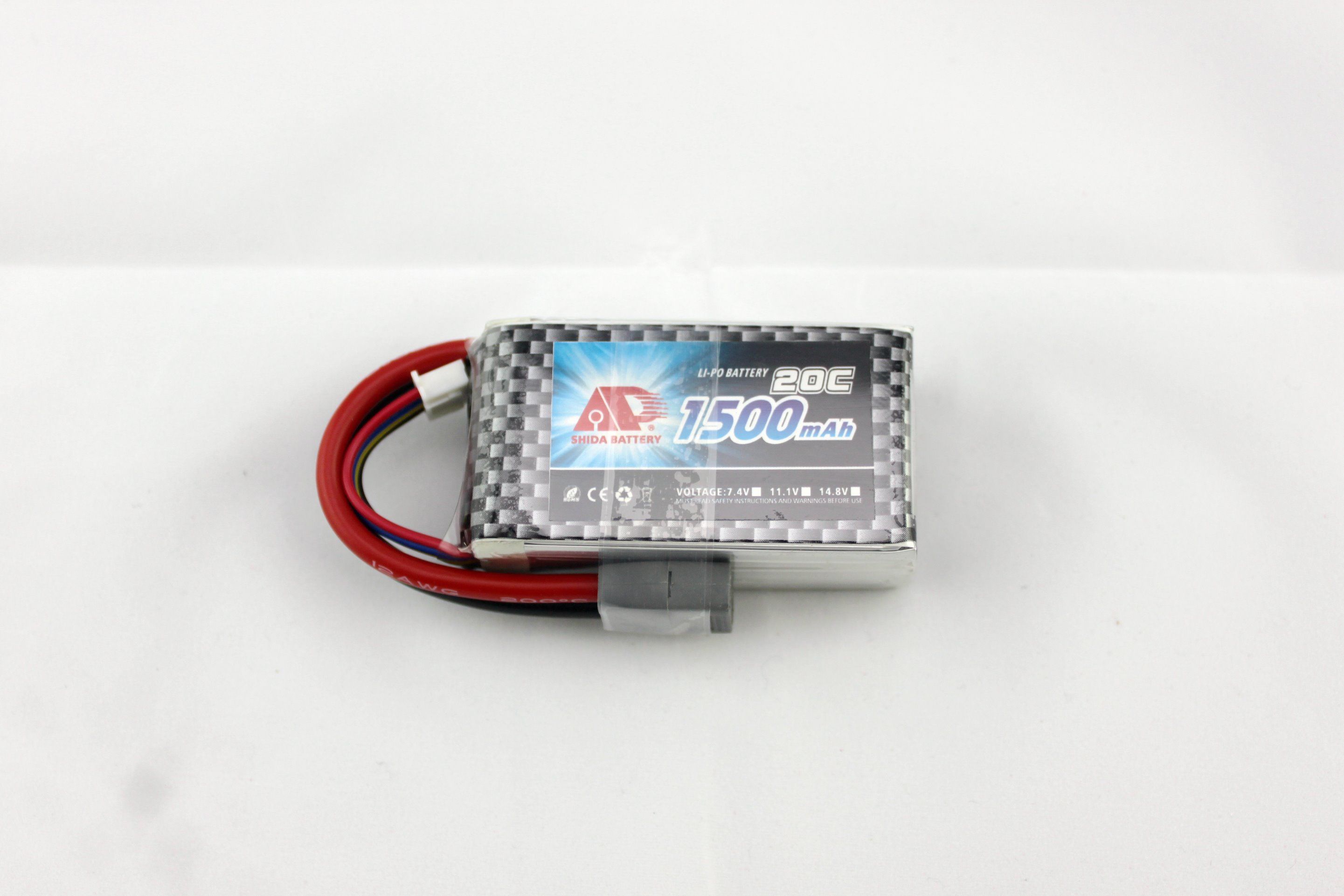 1500mAh 20c 11.1V Lithium Polymer Battery for R/C Plane