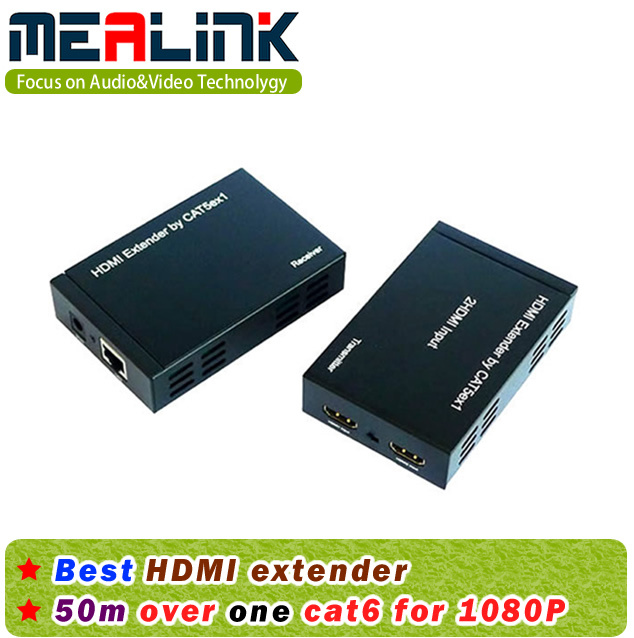 50m Over Single Cat 5e/6 HDMI Extender (YLE60)