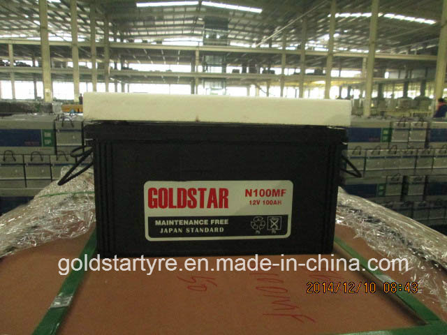 12V100ah Car Battery, Power Battery, Rechargeable Battery