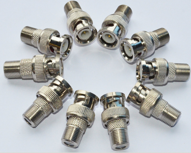 BNC Plug to F Female Converter Adapter