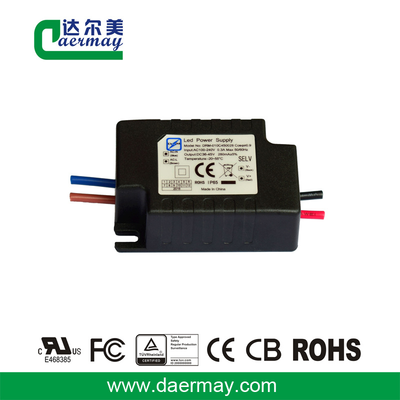 Outdoor LED Driver 10W 45V Waterproof IP65
