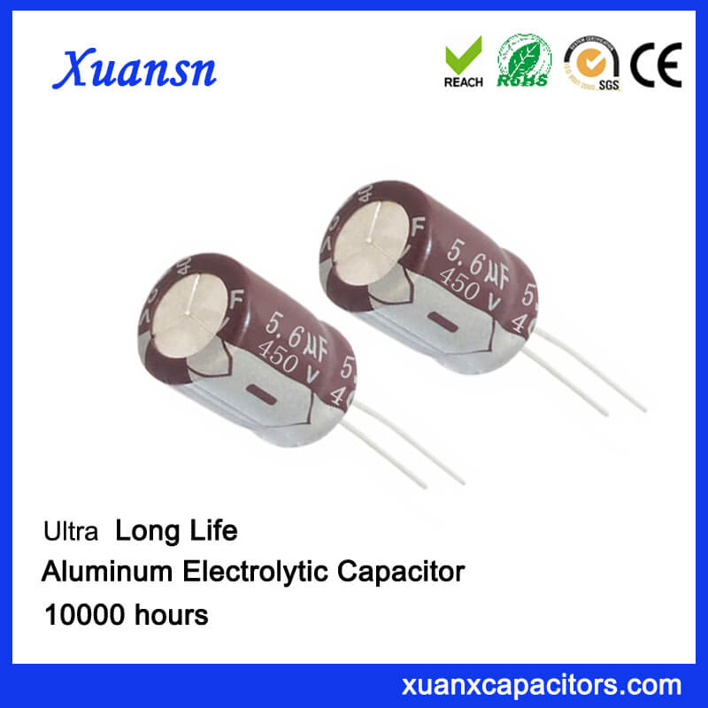 LED Power Supply Capacitor Electrolytic 5.6UF 450V