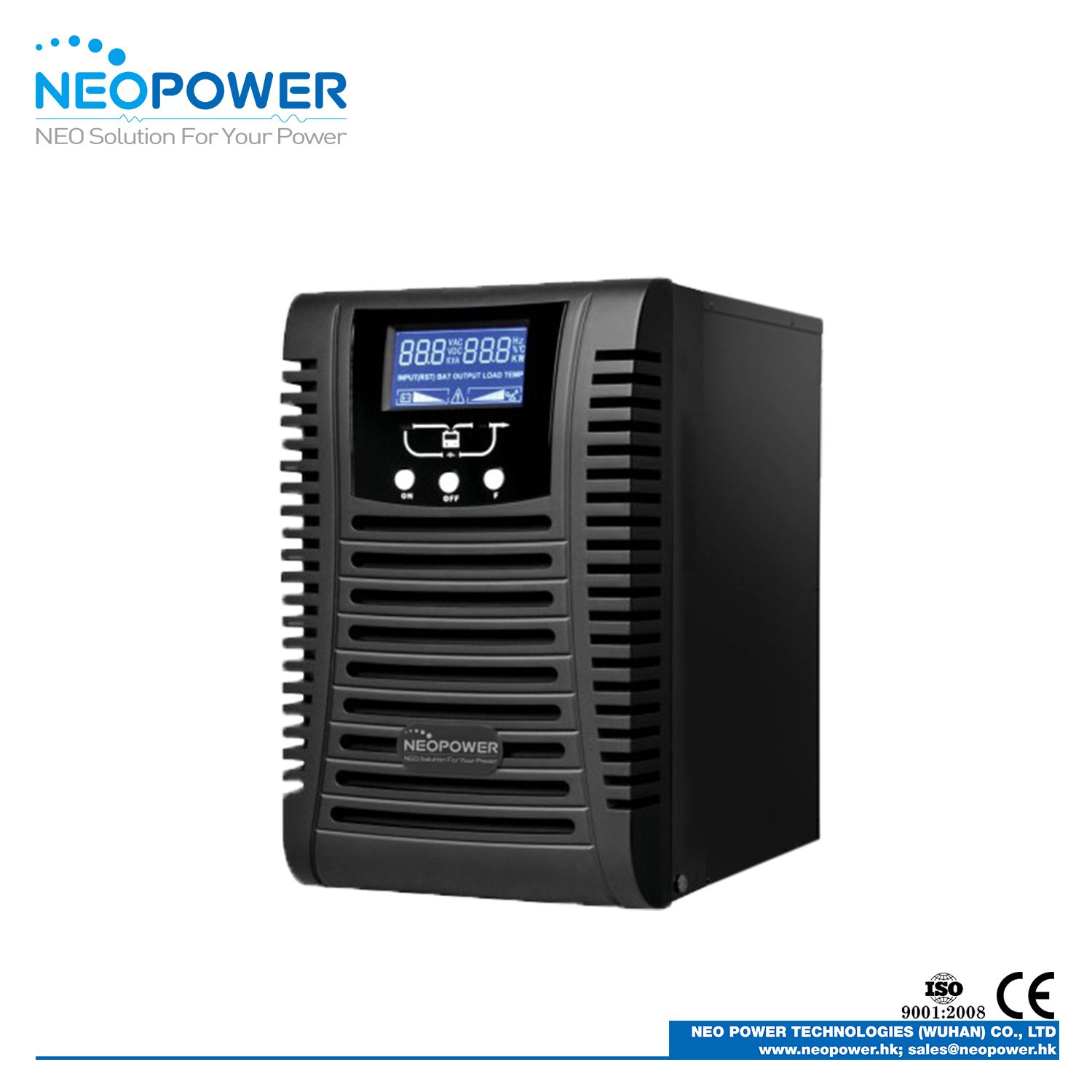 1kVA Watts DC Power UPS with Scalable Runtime