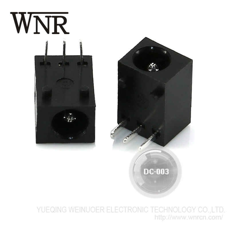 Wnre Environmental DC Power Socket 3 Pin DC-003 Mini DC Power Jack