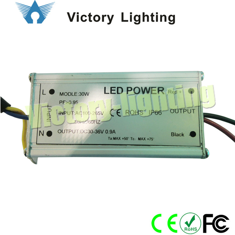 0.9A 30-36V 30W LED Driver for Flood Light Street Light