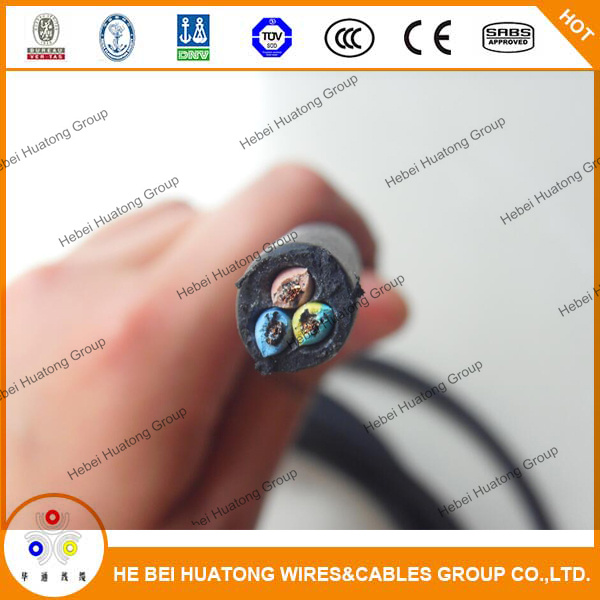 H05rn-F Copper Rubber Flexible Wire Flame Retardant Cable