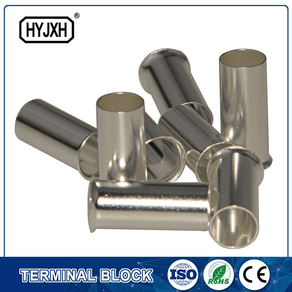 En Type Electrical Bare Copper Naked Non-Insulated Ring Terminal (TO)