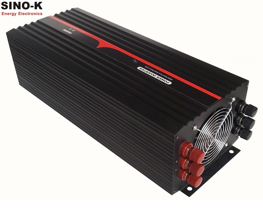 New Hot Selling Products Pure Sine Wave 12V/24V/48V to 110V/120V/220V/230V 5000W Power Inverter / Input Output Isolated DC to AC