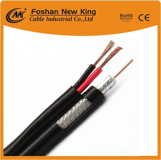 RG6 with Two Power Cable Security /CCTV/CATV Coaxial Cable