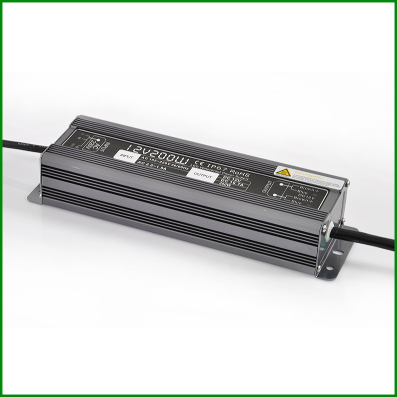 150W High Power IP67 Waterproof LED Strip Power Supply