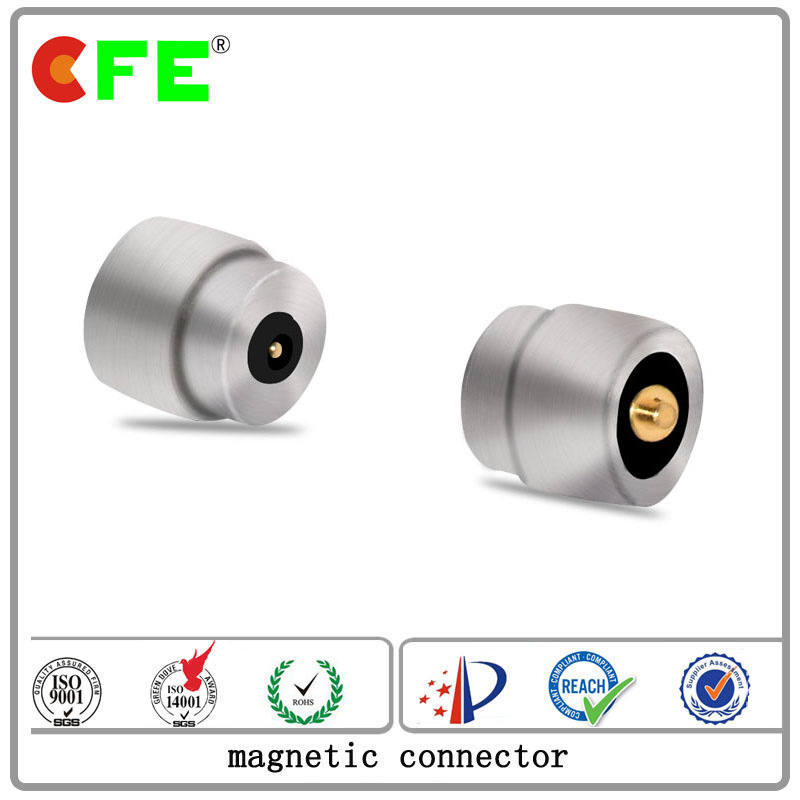 Round Magnetic Connectors for Charging Purposes