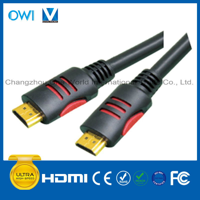 9.5mm High Speed HDMI 19pin Plug to Plug Cable