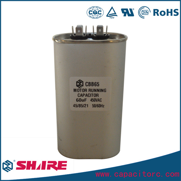 Generator Capacitor AC Motor Start Cbb65 Capacitor