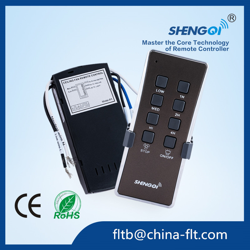 F1 RF Fan Lamp Romote Control for Office with 3 Timer & Ce