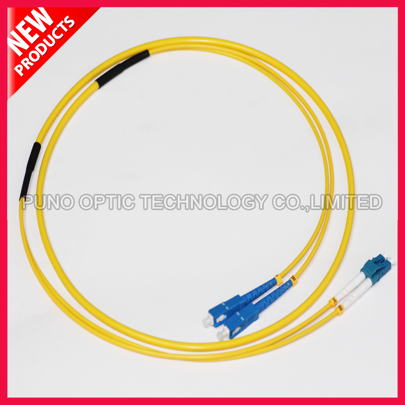 3.0mm SC LC Duplex Singlemode Fiber Optical Cable