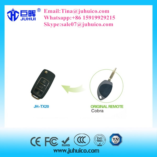 Replacement of The Original Cobra Remote Control Car Alarm and Garage Door