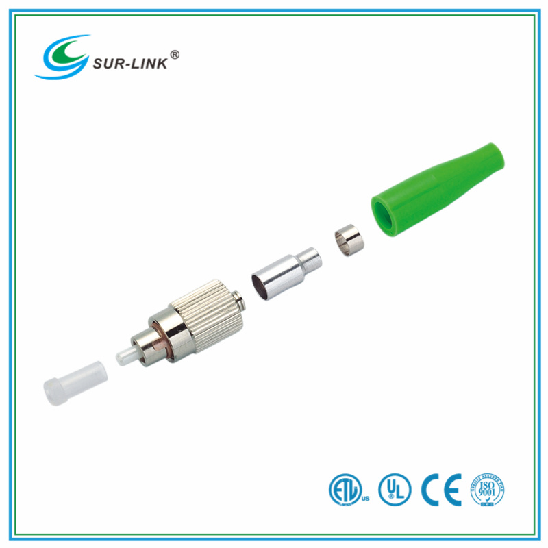 FC/APC Type Single Mode Simplex Fo Connector