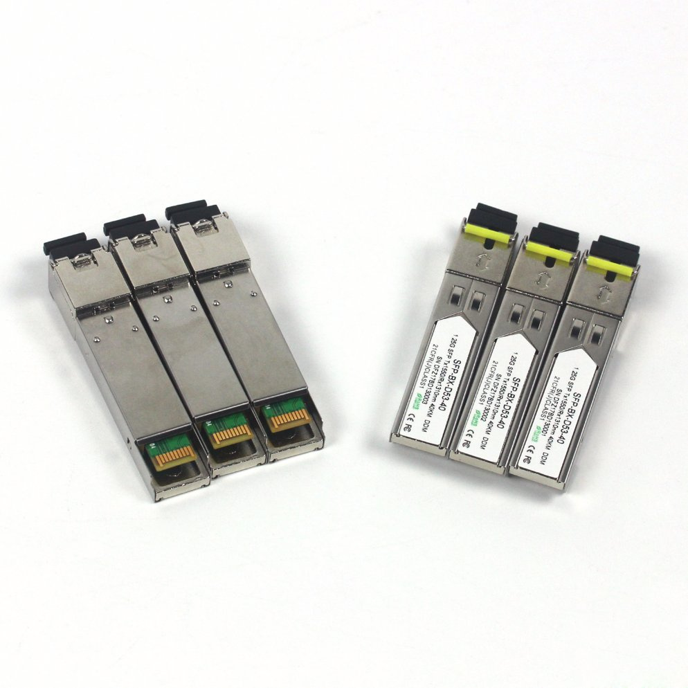 Customized 40-80km 1490/1550nm Bidi Sc Interface SFP Optical Transceiver