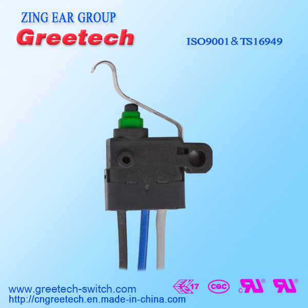 Subminiature Sealed Waterproof Micro Switch Used in Car and Toys