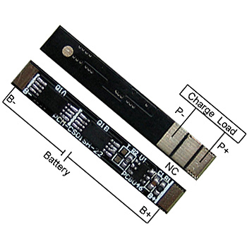 1s Li-ion/Li-Polymer Battery Pack PCB