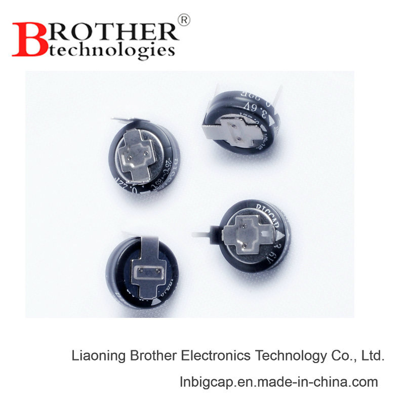 Ultra Capacitor 3.6V 1.0f with High Temperature 85c