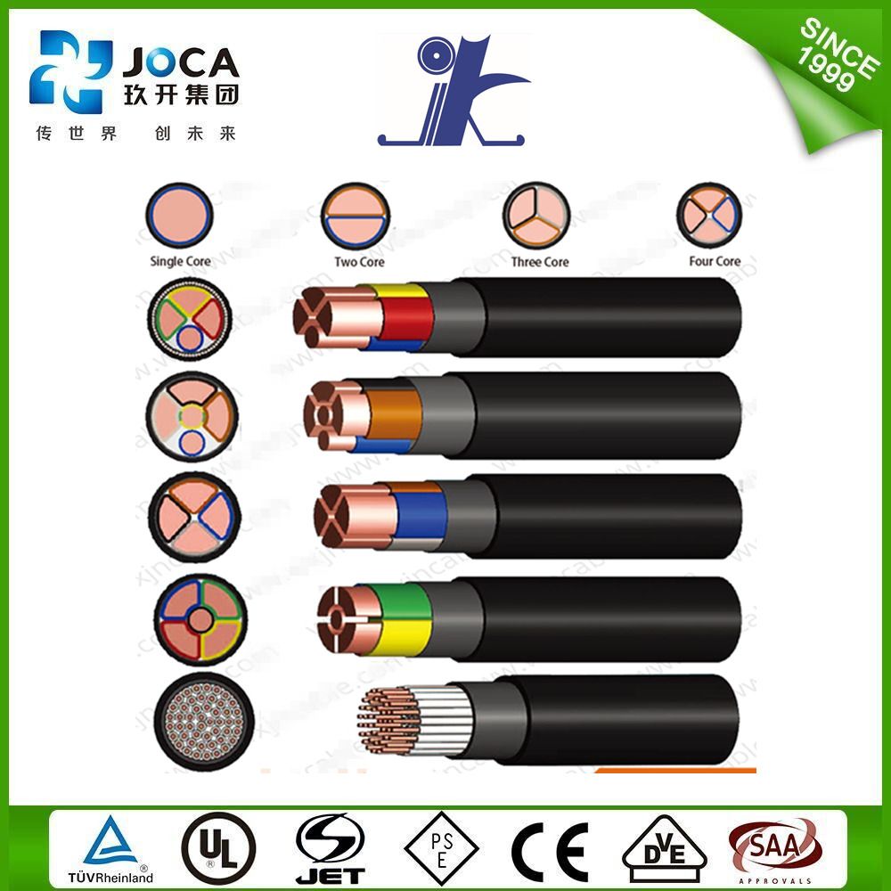 XLPE Insulation PVC Sheathed Single Core Power Cable 150mm2