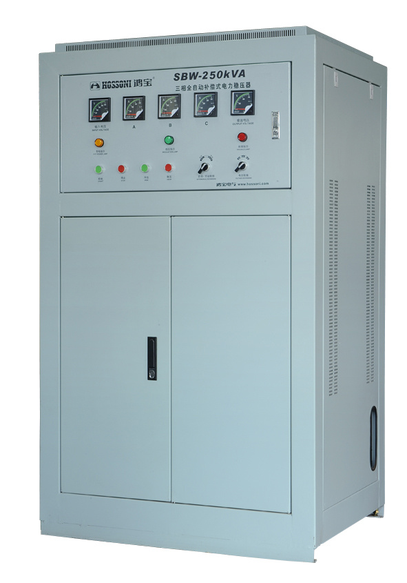 Three-Phase Full-Automatic Compensated Voltage Stabilizer (Big Power) 250k