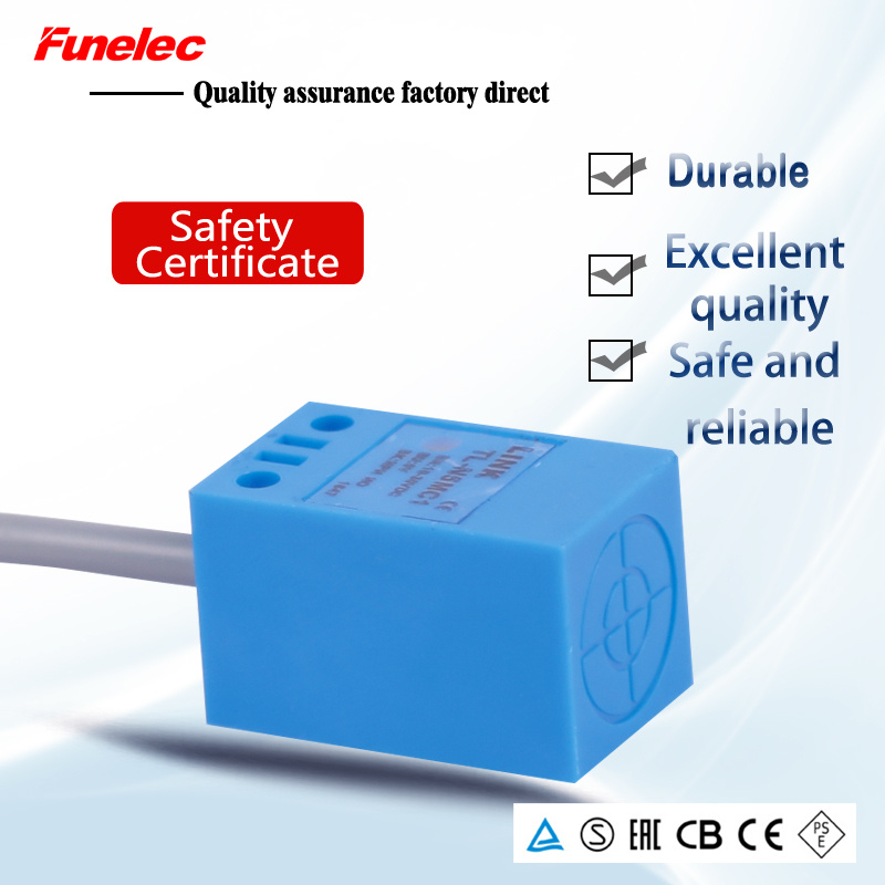 Squared Inductive Proximity Flush Type Sensor NPN No