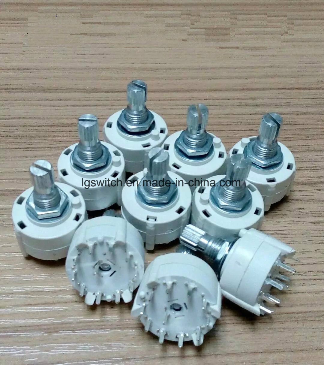 Fan 20mm 2 Pole 4 Position 2p4t Rotary Switch
