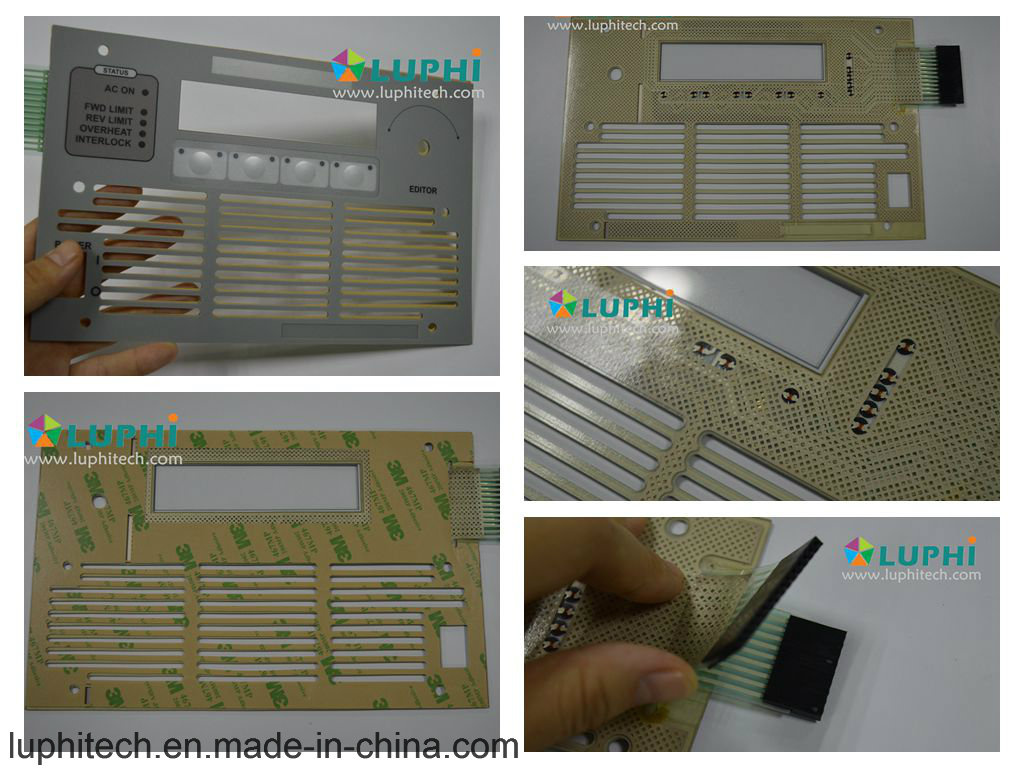 Pet Printing Circuit Industrial Membrane Overlay Membrane Control Switch