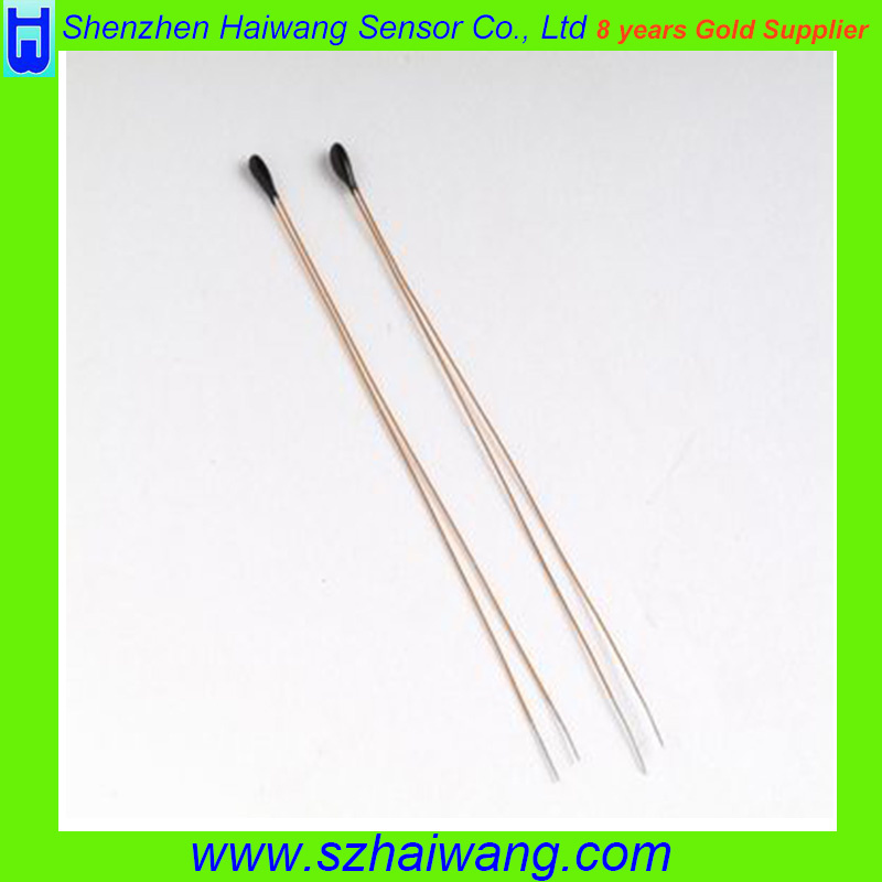 New Black Epoxy Resin Coated Ntc Thermistor 10k Ohm 1% (MF52)
