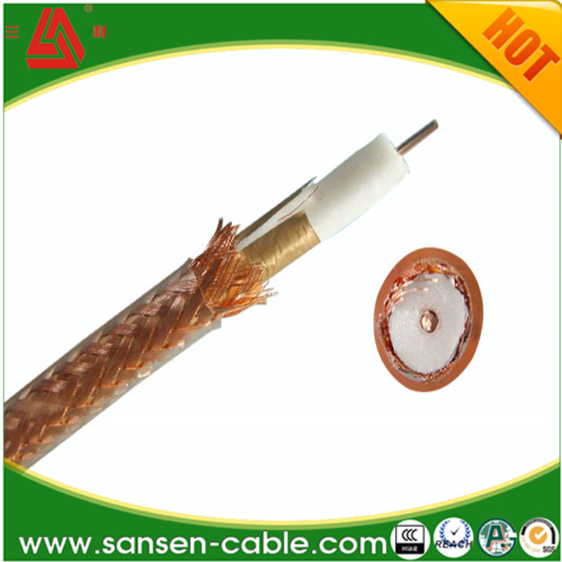 High Quality 75 Ohm Satallite Cable RG6 Coaxial Cable RG6