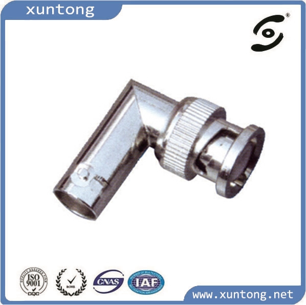 Right Angle BNC Male to Female Adaptor