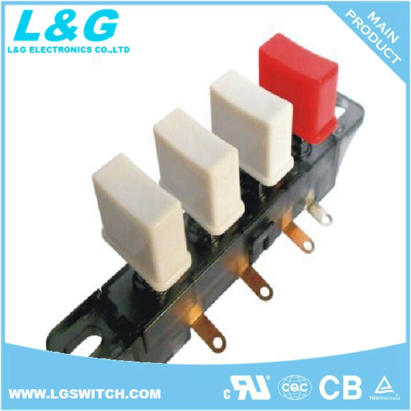 UL/TUV/CQC Fan Key Push Button Switch