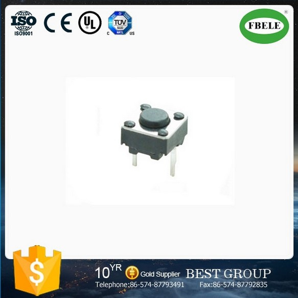 New Product Tactile Switch with 2pins, Mini Tact Switch, 2 Pin Micro Push Button Square Stem Tactile Push Button Switch