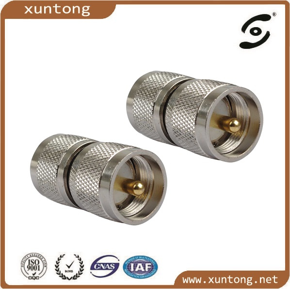 UHF Double Pl-259 Male Adaptor