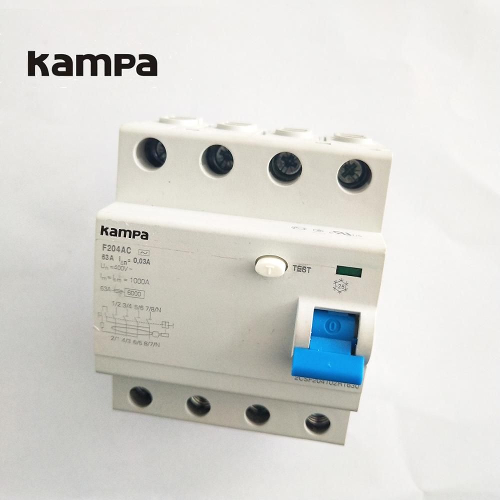 Kampa 4p Residual Current Circuit Breaker RCCB