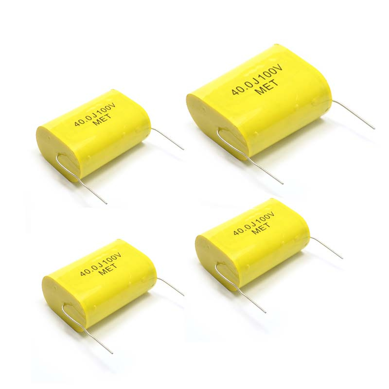 6.8UF 100VDC +/-10% Cl20 Metallized Polyester Film Capacitor Axial Type