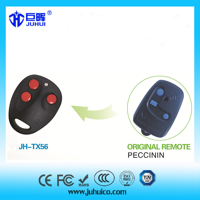 3 Buttons Garage Door Automatic Brazil Peccinin Compatible 433.92MHz Remote