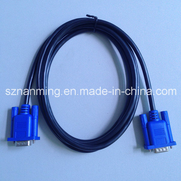 High Quality! Gold Plated Black Color VGA Cable