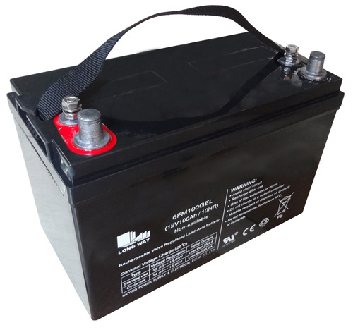 12V100ah Deep Cycle Rechargeable Battery for UPS System