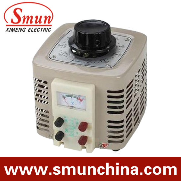 3kVA Contact Voltage Regulator Input 220VAC Single Phase Output 0~250VAC