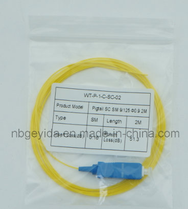 0.9 Sc Sm Fiber Optic Pigtail